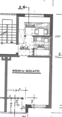 Schöne 1,5-Zimmer-Singel-Wohnung mit Loggia im Zentrum von Haltern am See