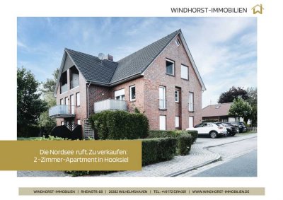 RESERVIERT! Die Nordsee ruft. Schöne möblierte 2-Zimmer-Wohnung, Apartment in Hooksiel zu verkaufen