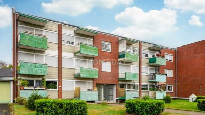 Ruhig gelegen! Gemütliche 1-Zimmer-Erdgeschosswohnung mit Süd-West-Balkon