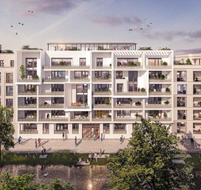 VOLLMöbliert - Apartment - vis-à-vis zur kleinen Blau