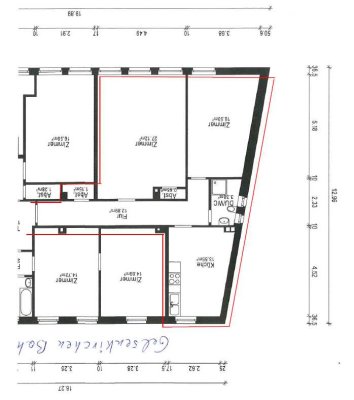 Moderne 2-Zimmer-Wohnung unmittelbar am Neumarkt