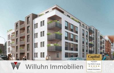 Neubau - Barrierearme 2-Raum-Wohnung mit Fußbodenheizung