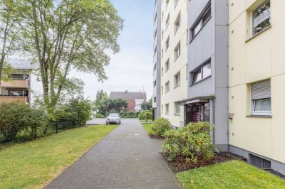 Familiengerechte Erdgeschosswohnung mit Balkon und Parkplatz in ruhiger, zentraler Umgebung