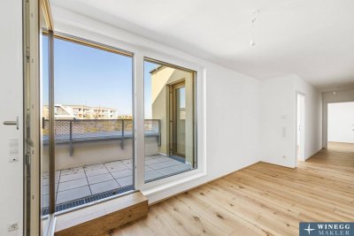 PROVISIONSFREI! 3-Zimmer-Dachgeschoß mit urbanem Fernblick und Terrasse