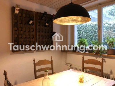 Tauschwohnung: 1,5 Zimmerwohnung mit Garten