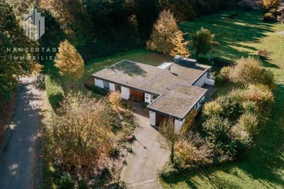 Familienglück im Grünen: Charmanter 
Bungalow in Rullstorf