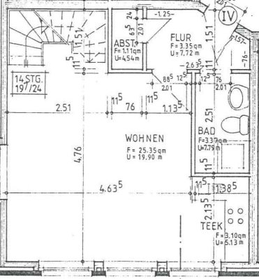 2,5-Zimmer-Wohnung in zentraler Lage