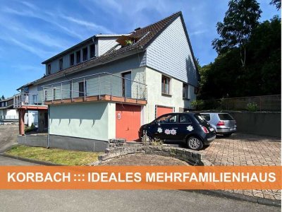 MEHRFAMILIENHAUS mit 4 EINHEITEN   :::   KORBACH