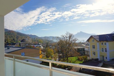 Moderne 3 1/2 Zimmer Wohnung mit Einzelgarage zu vermieten - Zentrumsnähe Mondsee mit Seeblick