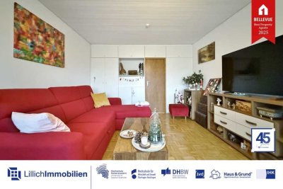 Ohne Käuferprovision: Vermietete 2-ZW mit Dachterrasse und Einbauküche!