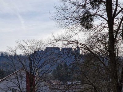 Barrierefreie 2-Zimmerwohnung im Wohnpark am Hahnfluss in Cortendorf mit Balkon und Vesteblick