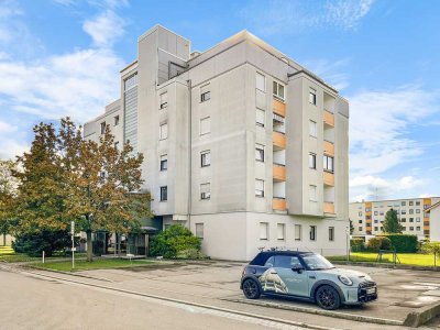 Helle vermietete 1-Zimmer-Wohnung mit Balkon in Kaufering