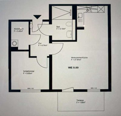 � barrierefreie,sonnige 2 Zimmerwohnung im EG