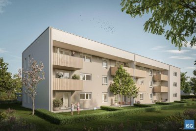 NEUBAU! 2-Zimmer-Mietkauf-Wohnung Top 2 in Burgkirchen (Eigenmittel erforderlich)