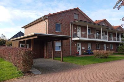 Sonnig - ruhig gelegen - vermietete Erdgeschosswohnung mit Terrasse an der Nordsee!