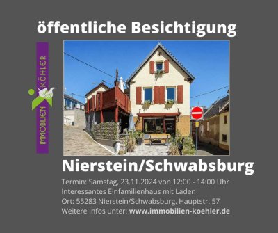 Außergewöhnlich: Interessantes Einfamilienhaus mit Laden (auch Kiosk od. Imbiss) & vielen Optionen.