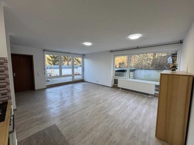 Exklusive 2-Zimmer-Terrassenwohnung mit Einbauküche in Bad Wildbad mit Panoramablick auf Kurpark