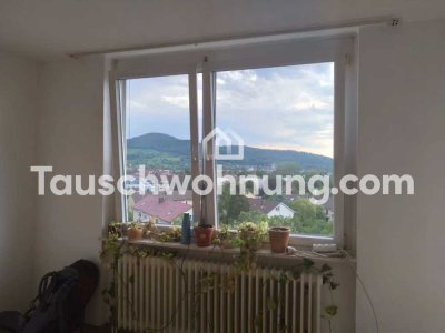 Tauschwohnung: Sonnendurchflutete 2 Zimmer Wohnung im 8. Stock mit Balkon