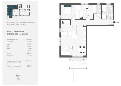 Attraktive 4,5-Zimmer Eigentumswohnung im Erstbezug