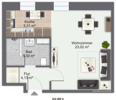 Neubau im Altbau: Gehobenes, voll eingerichtetes & ausgestattetes Apartment in MA-City