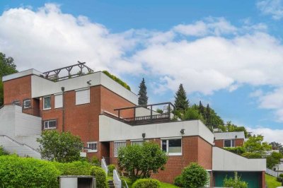 Exklusive Terrassenwohnung im architektonischen Terrassenhaus – mit privatem Zugang in Top-Lage