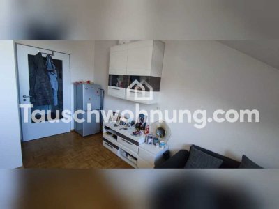 Tauschwohnung: 1.5 Zimmer-Wohnung gegen 3 Zimmer zu tauschen