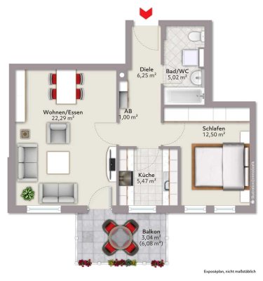 2-Zimmer-Wohnung in Landsberg am Lech