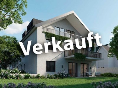 VERKAUFT + 4-Zi.-Whg. - sicher im 1. OG mit 2 Bädern und Balkon FERTIGSTELLUNG OKTOBER 2024 +