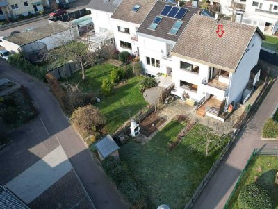 Reihenendhaus mit schönem Garten und Blick auf den Bienenbuckel