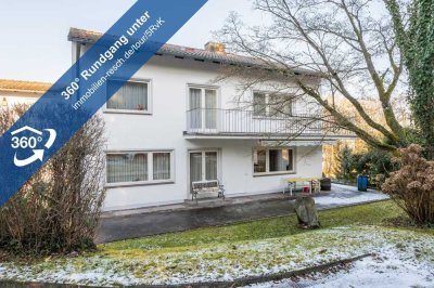 Passau-Haidenhof: Villa aus den 60ern, 214 m² Wohnfläche, 1.550 m² Grund