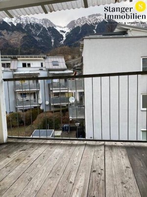 VERKAUF - Ruhig gelegene 2-Zimmer-Wohnung mit Blick auf die Berge, 2 Balkone und TG-Abstellplatz