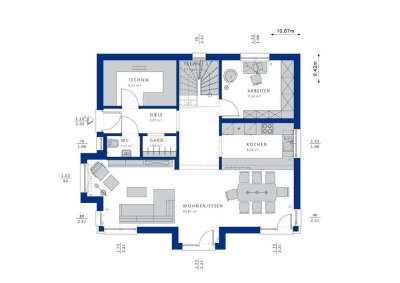 Bauen mit Bien-Zenker in Sulzbach - EVOLUTION 165 WALMDACH