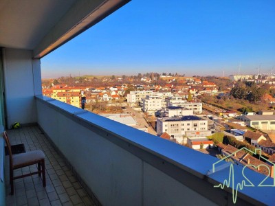 Helle 2-Zimmer-Wohnung in Zentrumslage mit atemberaubendem Ausblick - Jetzt zugreifen!