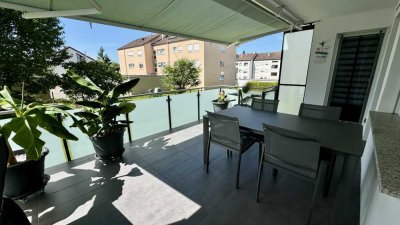 Gepflegte, sonnige Wohnung in ruhiger Lager