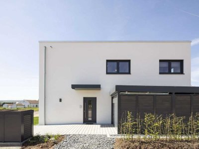 Kurzfristig bezugsfertig - freistehendes Einfamilienhaus im Bauhaus-Stil