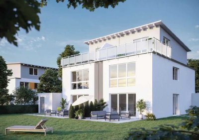 Großzügige Doppelhaushälfte mit großem Garten und Dachterrasse in ruhigem Neubaugebiet