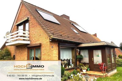 Gemütliches Einfamilienhaus mit Solarthermie und PV-Anlage in Dorfrandlage nahe Oldenburg i.H.!