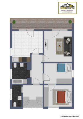 3 Zimmer Wohnung