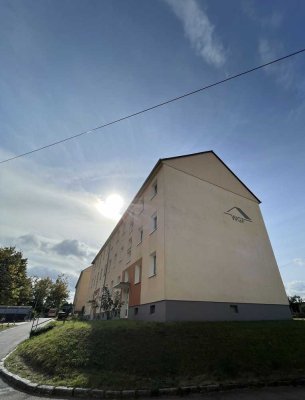 in grüner Umgebung auf dem Lande bei Frankenberg/Sa.