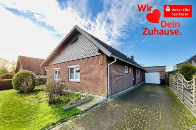 Gefragte Lage: Bungalow mit Garage und Garten