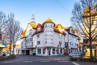 Hanau-Stadt: Schöne 2-Zimmer-Wohnung mit Einbauküche & tollem Grundriss in direkter Stadtlage