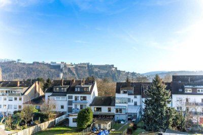 Große 5-Zimmer DG-Wohnung mit Traumkulisse in Koblenz