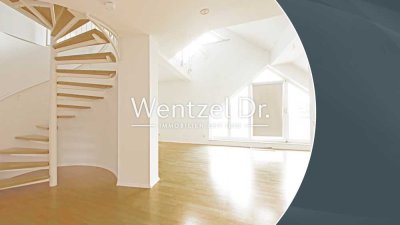 Lichtdurchflutete Maisonette-Wohnung mit Balkon in 
 Wiesbaden-Sonnenberg zu verkaufen