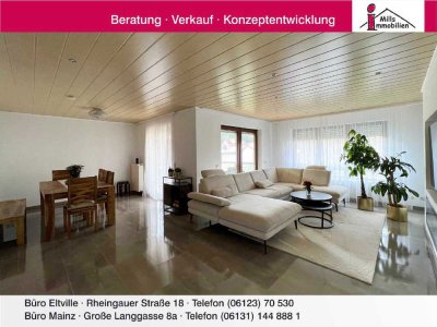 Top geschnittene Maisonette-Wohnung mit Terrasse und Balkon in ruhiger Lage von Nackenheim