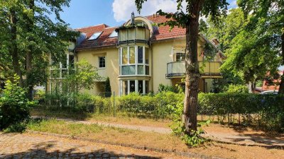 im Ortskern gelegene 3 Zimmer-Wohnung, umgeben von Seen und Wald