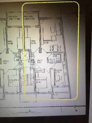 3,5-Zimmer-Wohnung mit Balkon, Wintergarten und EBK in Neusäß