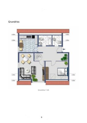 Stilvolle, renovierte 3,5-Zimmer-Maisonette-Wohnung in Dresden mit EBK