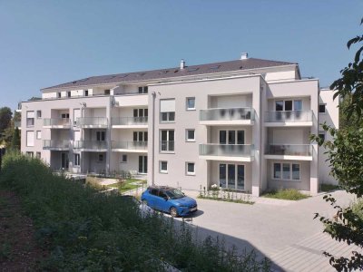 Neubau/Erstbezug: Hochwertige 3-Zimmer-Wohnung mit 2 Bädern, Granit-Einbauküche, Balkon u.v.m.