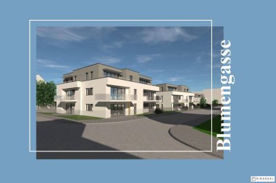 Blumengasse - 2 Zimmer Wohnung mit Balkon | 1.OG | Neubau - Erstbezug | Klimaanlage | Einbauküche | zzgl. Tiefgaragenstellplatz | Top A8