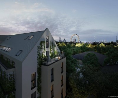 Traumhafte Dachgeschosswohnung | 3 Zimmer | wunderbarem Blick auf das Riesenrad  - JOSEPHINE -